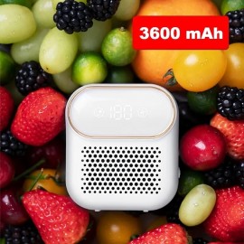 New Mini Refrigerator Deodorizer Home Led Air Purifier 3 Ozone Sterilization Fruit Preservation
