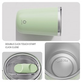 350ml Automatic Self Stirring Mug Coffee Milk Juice Mixing Cup Electric Stainless Steel Lazy Rotating Mug Magnetic Stirring Cup
