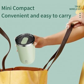 350ml Automatic Self Stirring Mug Coffee Milk Juice Mixing Cup Electric Stainless Steel Lazy Rotating Mug Magnetic Stirring Cup
