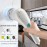5 In 1 Electric Cleaning Brush Bathroom Kitchen Wash Brush USB Handheld Bathtub Sink Brush Automatic Window Cleaning Brush Tool
