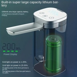 USB TYPE-C Charging Universal Folding Water Pump For Drinking Water Portable Automatic Electric Pump For Home Kitchen Office Camping
