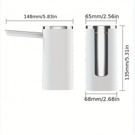 USB TYPE-C Charging Universal Folding Water Pump For Drinking Water Portable Automatic Electric Pump For Home Kitchen Office Camping
