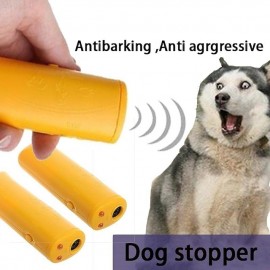 Professional Pet Anti Agrssive Deterrent Train ETU LED Dog Pet Repeller Barking Stopper Ultrasonic Dog Drive
