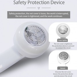 Rechargeable Portable Electric Lint Remover Effective Lint Shaver For Clothing Furniture Carpet Lint Balls Bobbles, Pill Fuzz Remover. Includes Cleaning Machine Brush And A Usb Cable
