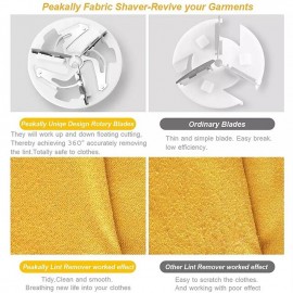 Rechargeable Portable Electric Lint Remover Effective Lint Shaver For Clothing Furniture Carpet Lint Balls Bobbles, Pill Fuzz Remover. Includes Cleaning Machine Brush And A Usb Cable
