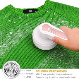 Rechargeable Portable Electric Lint Remover Effective Lint Shaver For Clothing Furniture Carpet Lint Balls Bobbles, Pill Fuzz Remover. Includes Cleaning Machine Brush And A Usb Cable
