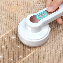 Rechargeable Portable Electric Lint Remover Effective Lint Shaver For Clothing Furniture Carpet Lint Balls Bobbles, Pill Fuzz Remover. Includes Cleaning Machine Brush And A Usb Cable
