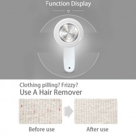 Rechargeable Portable Electric Lint Remover Effective Lint Shaver For Clothing Furniture Carpet Lint Balls Bobbles, Pill Fuzz Remover. Includes Cleaning Machine Brush And A Usb Cable

