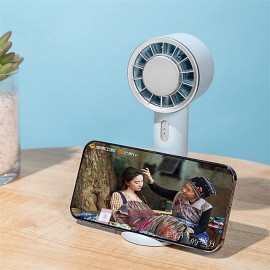 Rechargeable Cooling Fan Semiconductor Refrigeration Mini Handheld Fan Portable Usb 2200mah Battery Outdoor Handheld Fan
