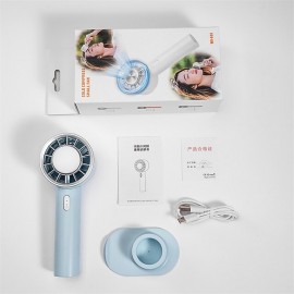 Rechargeable Cooling Fan Semiconductor Refrigeration Mini Handheld Fan Portable Usb 2200mah Battery Outdoor Handheld Fan
