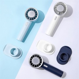 Rechargeable Cooling Fan Semiconductor Refrigeration Mini Handheld Fan Portable Usb 2200mah Battery Outdoor Handheld Fan
